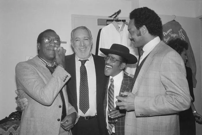 Framed Print : Bill Cosby and Sammy Davis, Jr Backstage Framed Print : Bill Cosby and Sammy Davis, Jr Backstage