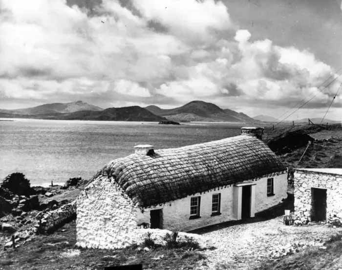Framed Print : Cottage By The Sea Framed Print : Cottage By The Sea