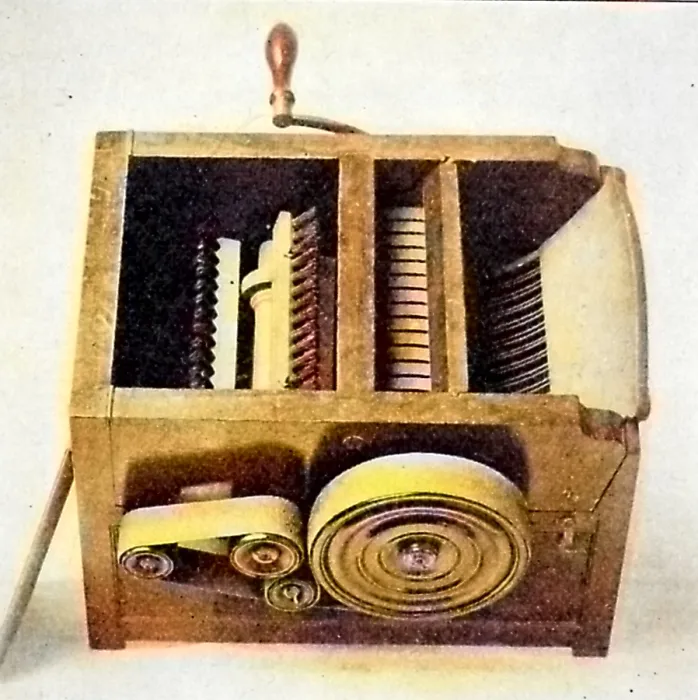 Framed Print : Cotton Gin (Colorized) Framed Print : Cotton Gin (Colorized)