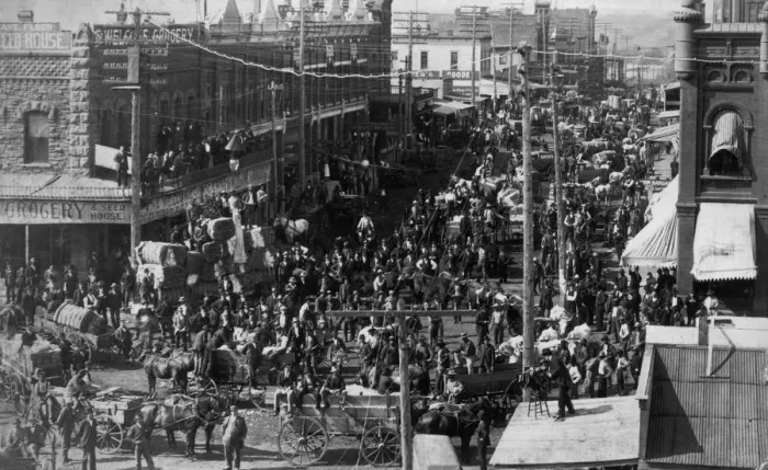 Framed Print : Cotton Market