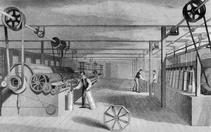 Framed Print : Cotton Mill Processing Cotton Framed Print : Cotton Mill Processing Cotton