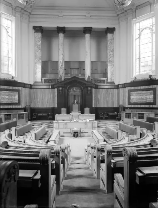 Framed Print : Council Chambers