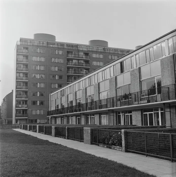 Framed Print : Council Housing In Westminster Framed Print : Council Housing In Westminster