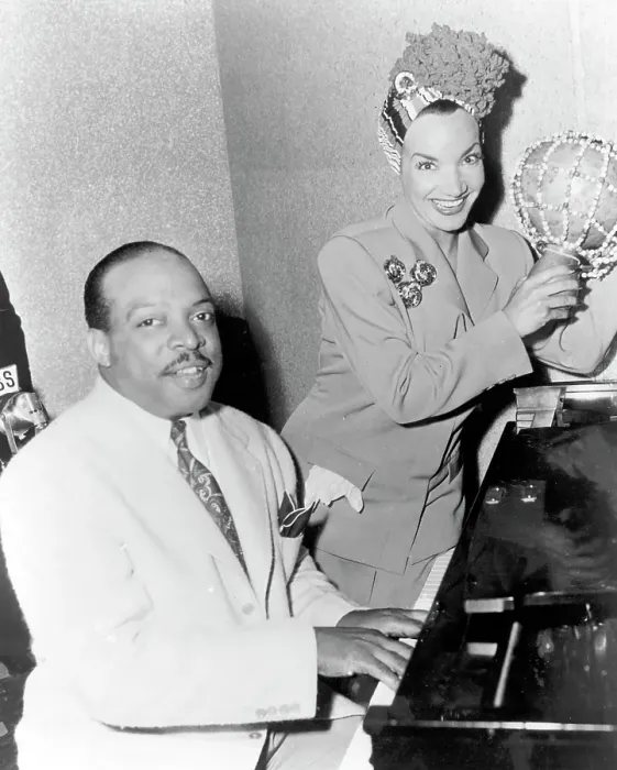 Framed Print : Count Basie & Carmen Miranda Framed Print : Count Basie & Carmen Miranda