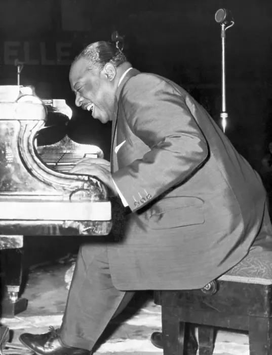 Framed Print : Count Basie Playing Piano Framed Print : Count Basie Playing Piano