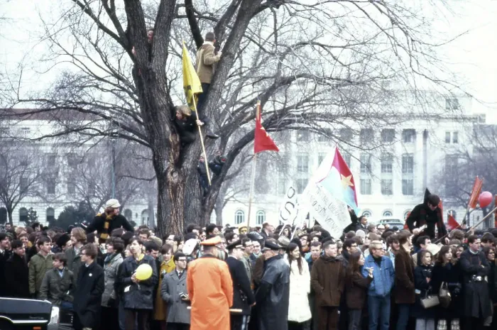 Framed Print : Counter Inauguration of 1969