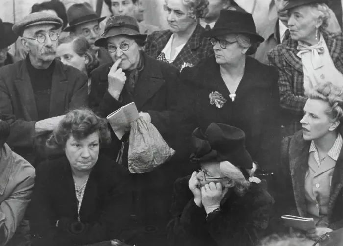 Framed Print : At A Country Auction, 1946 Framed Print : At A Country Auction, 1946