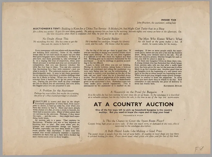 Framed Print : At A Country Auction Framed Print : At A Country Auction