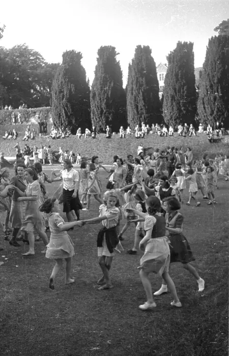 Framed Print : Country Dance