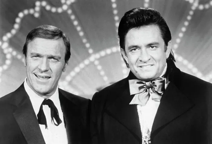 : Country Musicians Eddy Arnold and Johnny Cash : Country Musicians Eddy Arnold and Johnny Cash