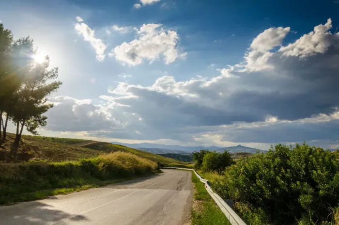 Framed Print : Countryside of Basilicata Framed Print : Countryside of Basilicata