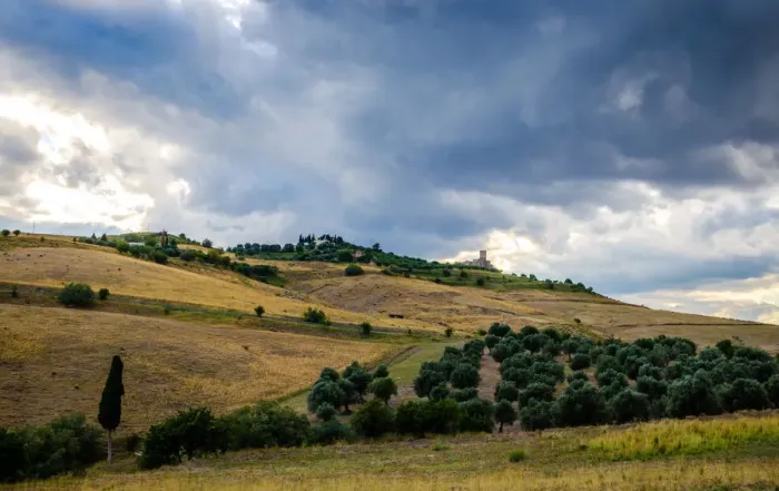 Framed Print : Countryside of Basilicata Framed Print : Countryside of Basilicata