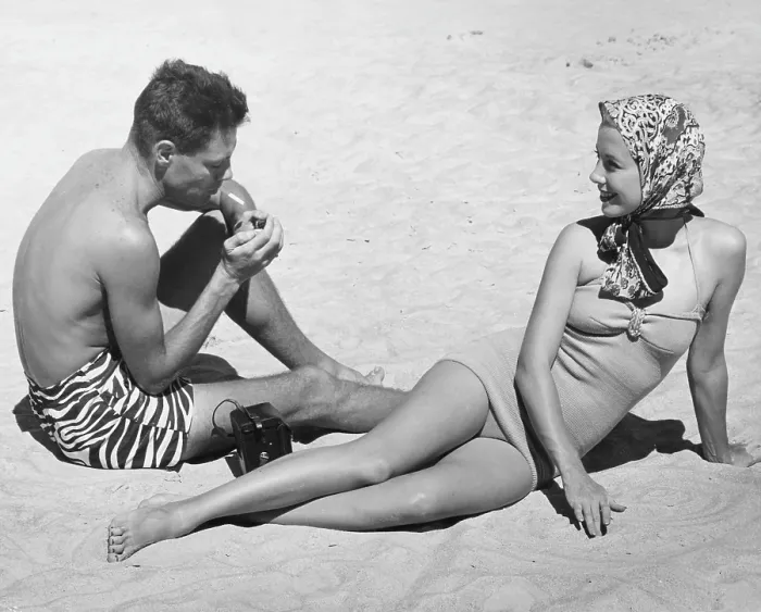 Framed Print : Couple On Beach Framed Print : Couple On Beach