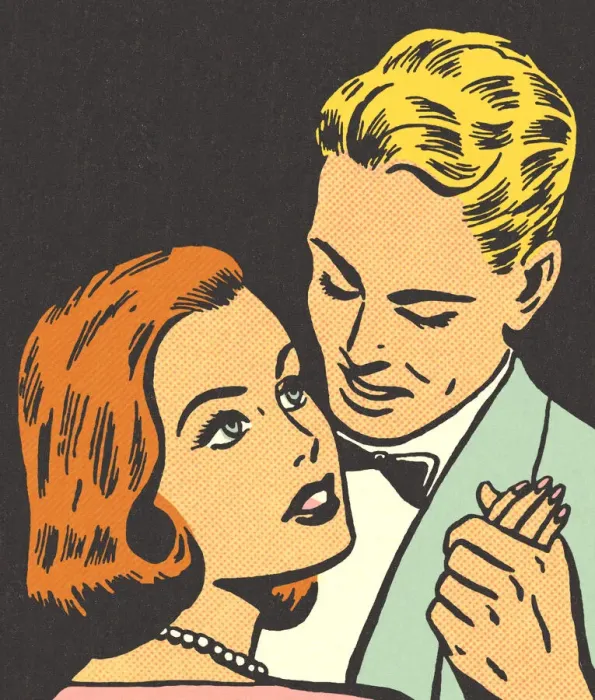 Framed Print : Couple Dancing