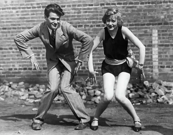 Framed Print : Couple Dancing the Charleston