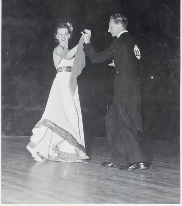 Framed Print : Couple Dancing the Rhumba Framed Print : Couple Dancing the Rhumba