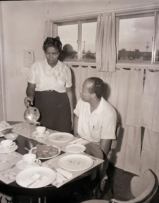 Framed Print : Couple About to Have Dinner Framed Print : Couple About to Have Dinner