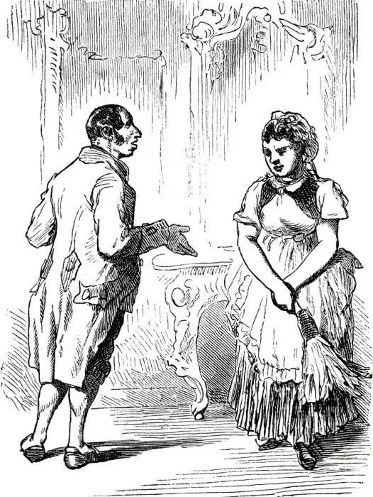 Framed Print : Couple having a discussion Framed Print : Couple having a discussion