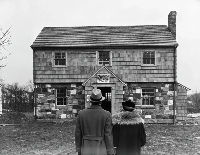 Framed Print : Couple Looking @ Heater Dealership