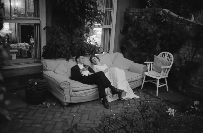 Framed Print : Couple At Party Framed Print : Couple At Party