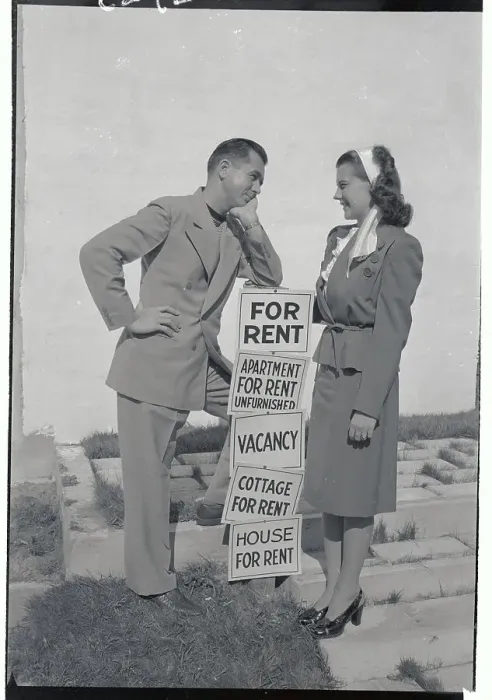 Framed Print : Couple by Vacancy Signs Framed Print : Couple by Vacancy Signs