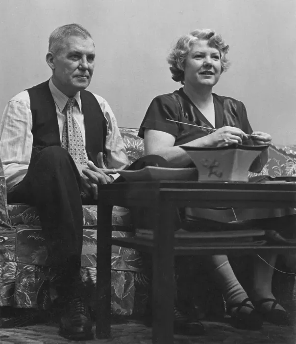 Framed Print : Couple Watching TV Framed Print : Couple Watching TV