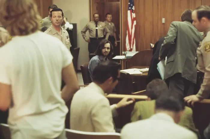 Framed Print : Court Hearing for Gary Hinman Murder