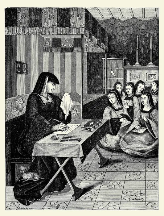 Framed Print : Court of the Ladies of Queen Anne Framed Print : Court of the Ladies of Queen Anne