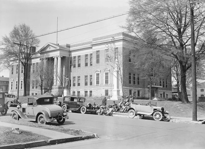Framed Print : Courthouse Holding Scottsboro Trial Framed Print : Courthouse Holding Scottsboro Trial