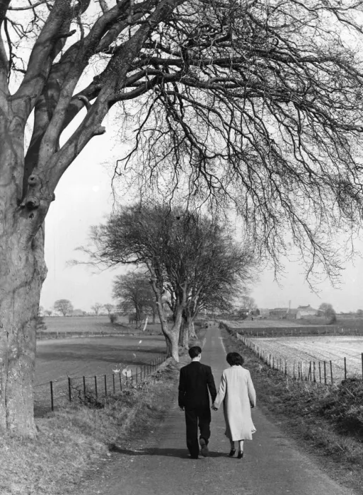 Framed Print : Courting Couple Framed Print : Courting Couple