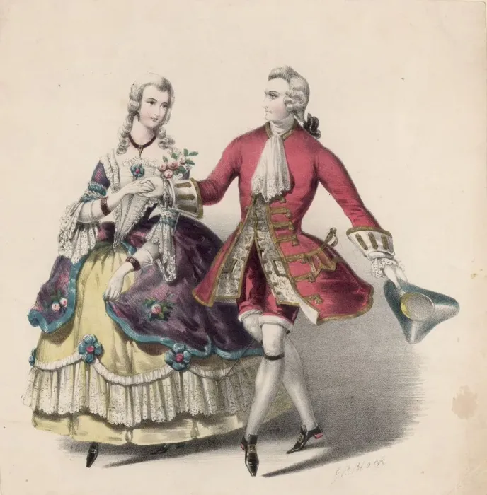 Framed Print : Courtly Dance Framed Print : Courtly Dance