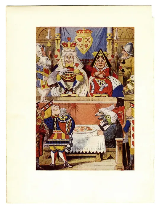 Framed Print : Courtroom trial illustration, (Alices Adventures in Wonderland) Framed Print : Courtroom trial illustration, (Alices Adventures in Wonderland)