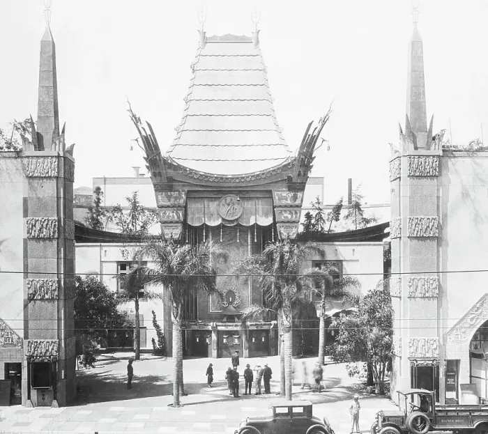 Framed Print : Front Courtyard of Grauman's Chinese Theatre Framed Print : Front Courtyard of Grauman's Chinese Theatre