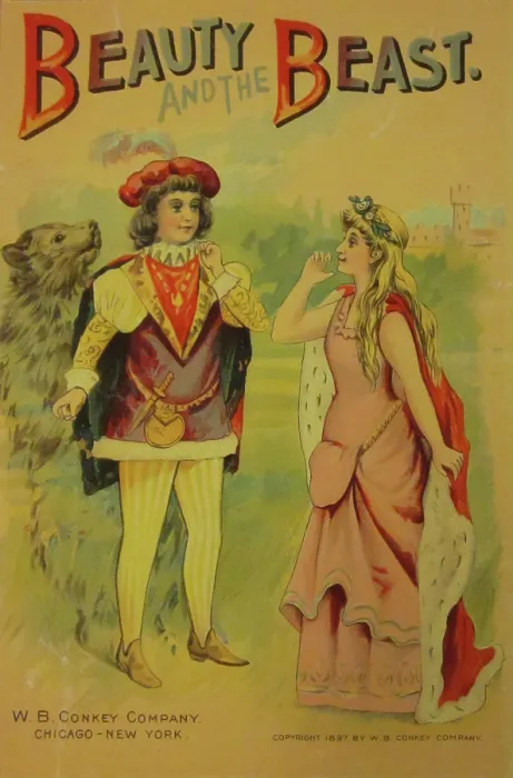 Framed Print : Cover Of Beauty & the Beast Framed Print : Cover Of Beauty & the Beast