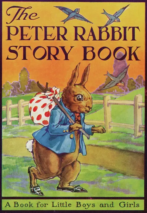 Framed Print : Cover Illustration for The Peter Rabbit Story Book Framed Print : Cover Illustration for The Peter Rabbit Story Book