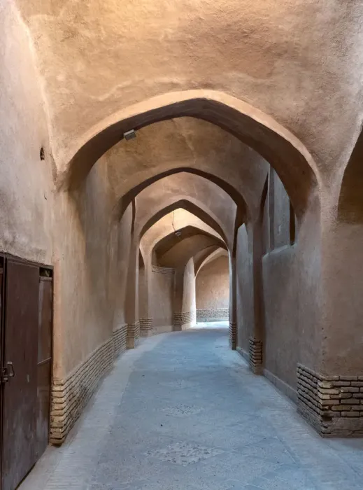 Framed Print : Covered alley in Yazd old town, Iran Framed Print : Covered alley in Yazd old town, Iran