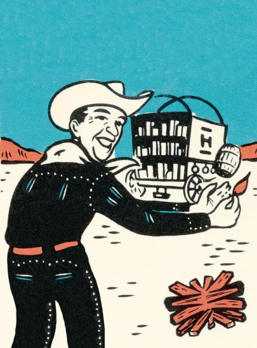 Framed Print : Cowboy. http: /  / csaimages.com / images / istockprofile / csa_vector_dsp.jpg