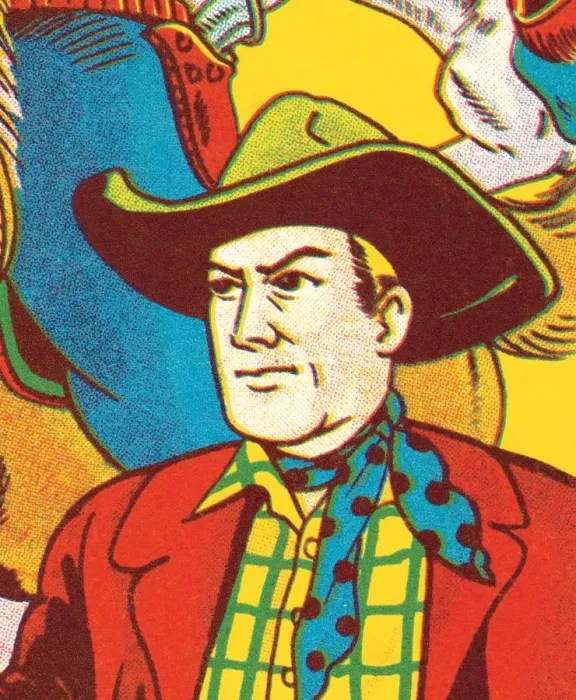 Framed Print : Cowboy. http: /  / csaimages.com / images / istockprofile / csa_vector_dsp.jpg