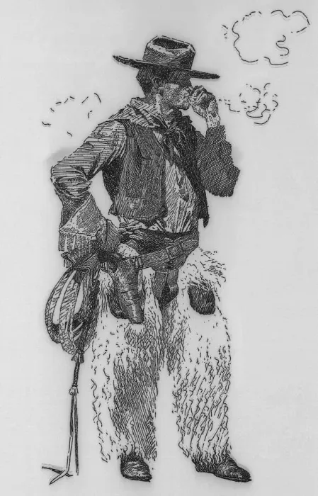 Framed Print : Cowboy. Western cowboy in full regalia Framed Print : Cowboy. Western cowboy in full regalia