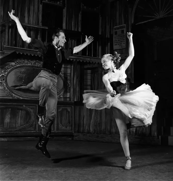Framed Print : Cowboy Ballet