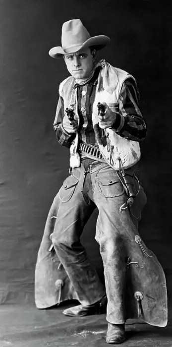 Framed Print : Cowboy Looking Directly At Camera Framed Print : Cowboy Looking Directly At Camera