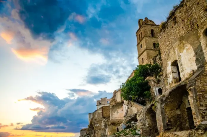 Framed Print : Craco - The ghost town Framed Print : Craco - The ghost town