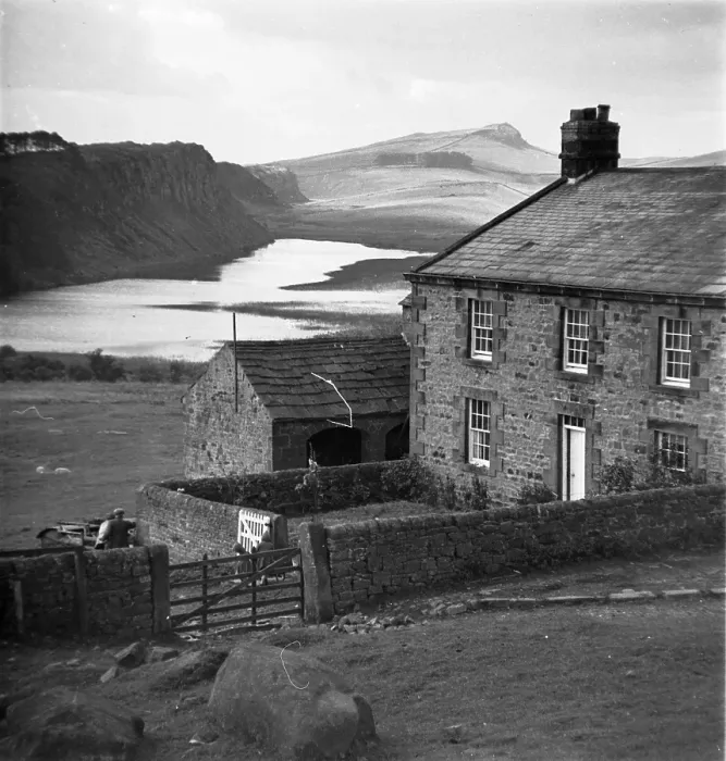Framed Print : Crag Lough Framed Print : Crag Lough