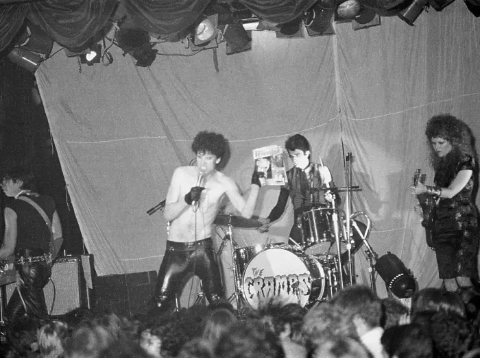 Framed Print : The Cramps At The Roxy Framed Print : The Cramps At The Roxy