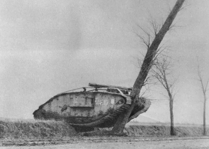 Framed Print : Crashed Tank Framed Print : Crashed Tank