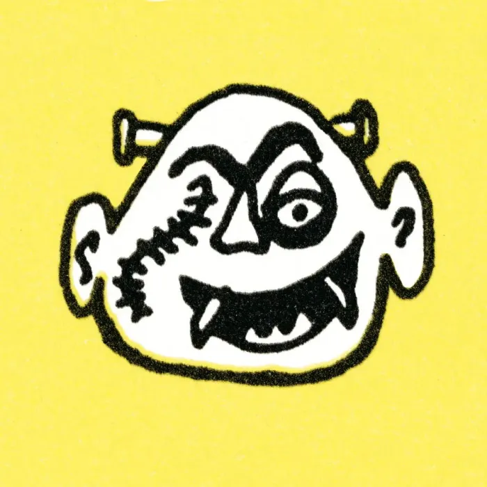 Framed Print : Crazy face Framed Print : Crazy face