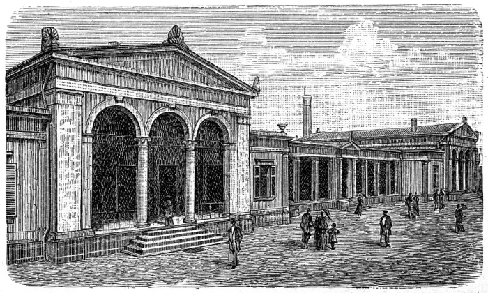 Framed Print : Crematorium in Gotha, Germany