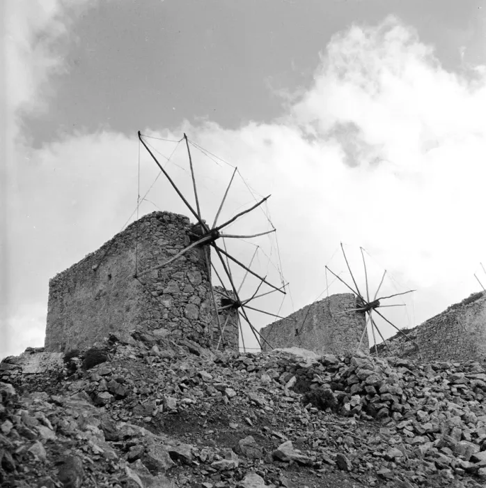 Framed Print : Cretan Windmills Framed Print : Cretan Windmills