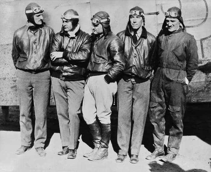 Framed Print : Crew Of The Question Mark, 1929 Framed Print : Crew Of The Question Mark, 1929
