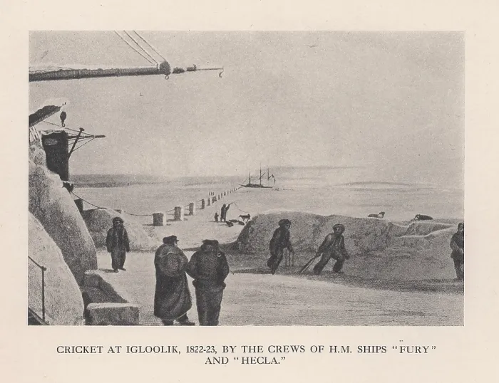 Framed Print : Cricket at Igloolik, 1822-1823 (1912)